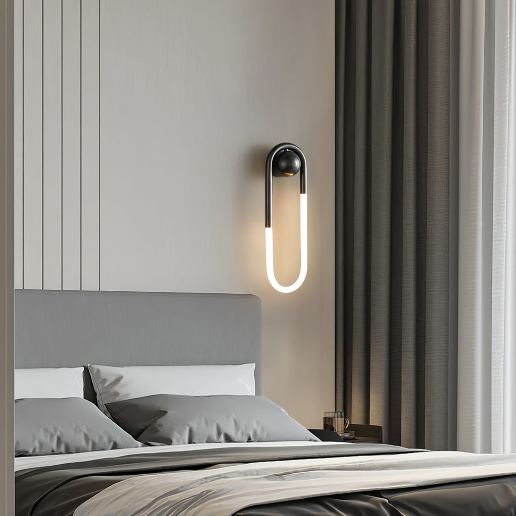 Minimalist Metal Wall Light for Living Room and Bedroom — Ashbury Home & Living