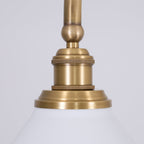 Modern Brass Pendant Light With Ceramic Shades for Dining Room — Ashbury Home & Living