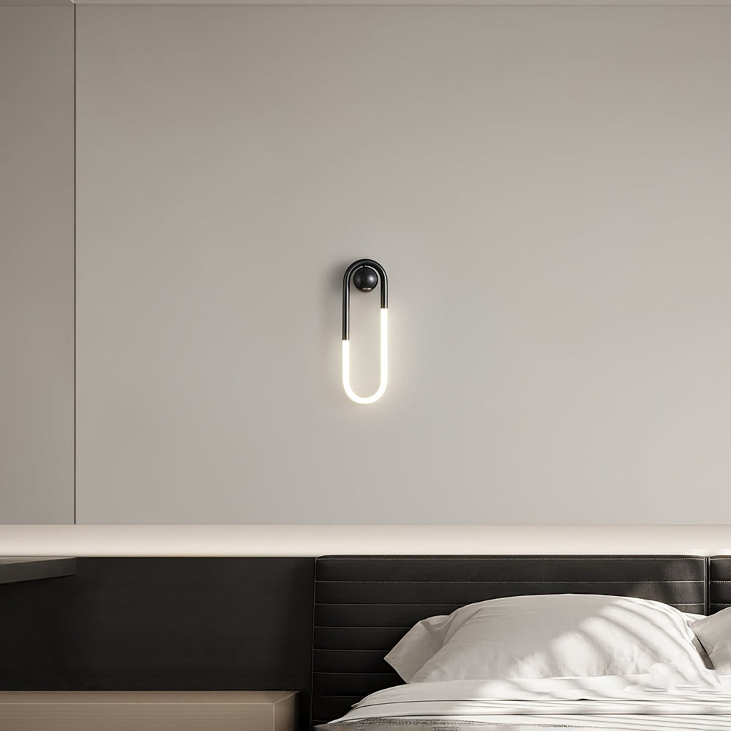 Minimalist Metal Wall Light for Living Room and Bedroom — Ashbury Home & Living