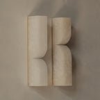 Modern Marble Wall Light With Warm LED Glow for Living Room — Ashbury Home & Living
