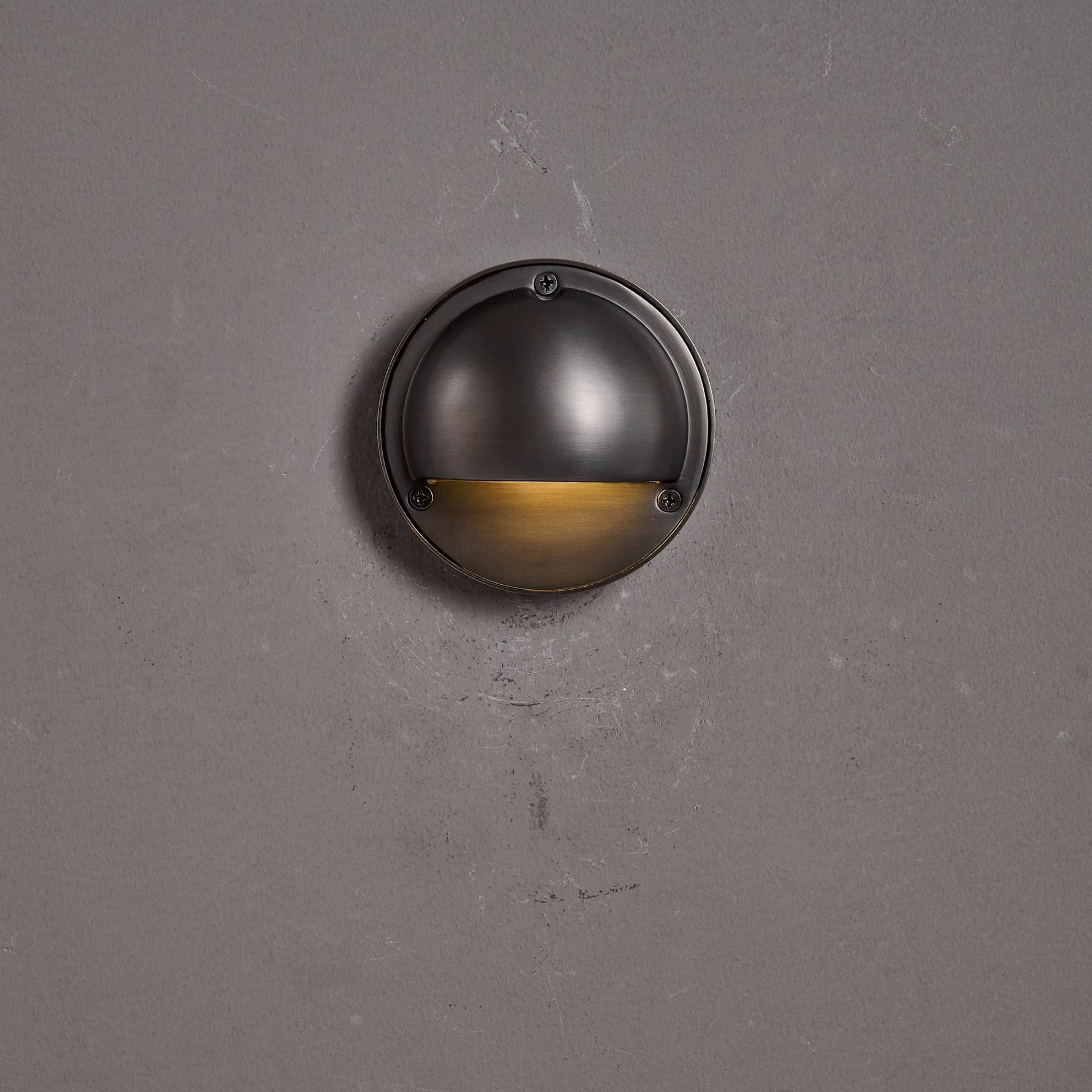 Contemporary Copper Wall Light With Dimmable Tri-Colour Glow — Ashbury Home & Living