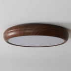 Scandinavian Wood Flush Mount Ceiling Light for Living Room — Ashbury Home & Living
