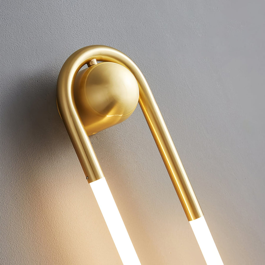 Minimalist Metal Wall Light for Living Room and Bedroom — Ashbury Home & Living