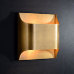 Modern Brass Wall Light With Warm LED Glow for Living Room — Ashbury Home & Living