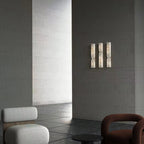 Modern Marble Wall Light With Warm LED Glow for Living Room — Ashbury Home & Living