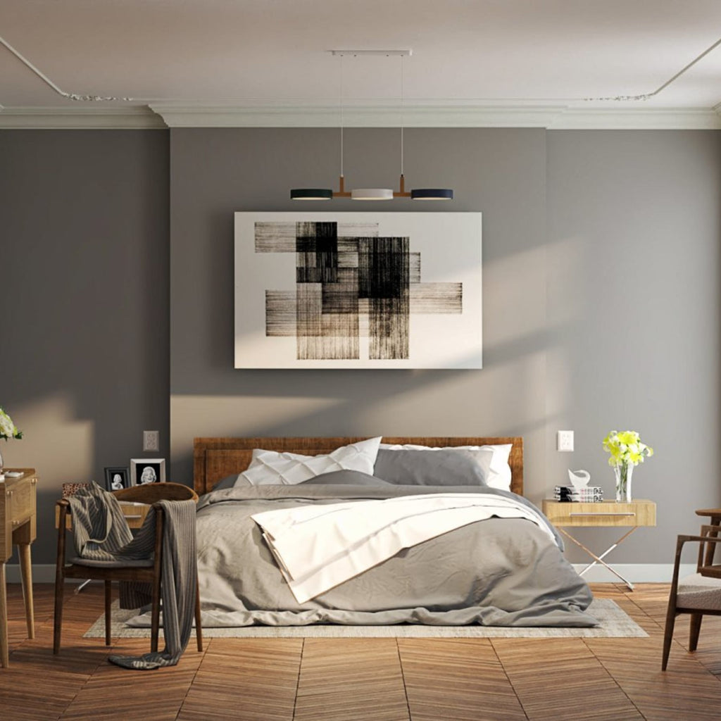 Modern Iron Linear Pendant Light for Dining Room — Ashbury Home & Living