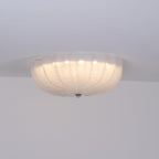 Vintage Glass Flush Mount Ceiling Light for Living Room — Ashbury Home & Living