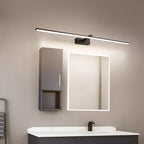 Modern Iron Linear Wall Light With Integrated LED for Hallway — Ashbury Home & Living