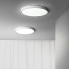Minimalist Iron Flush Mount Ceiling Light With Slim Low-Profile Design — Ashbury Home & Living