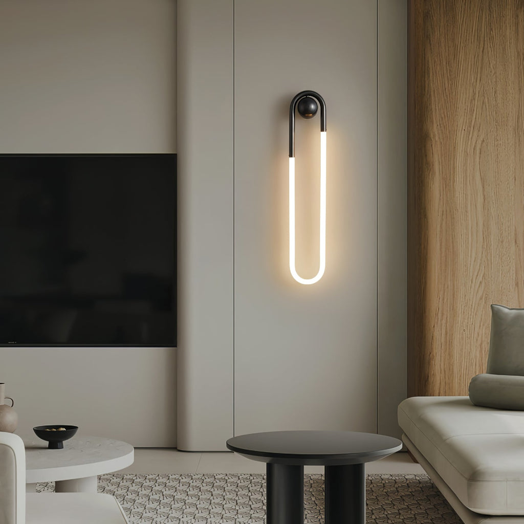 Minimalist Metal Wall Light for Living Room and Bedroom — Ashbury Home & Living
