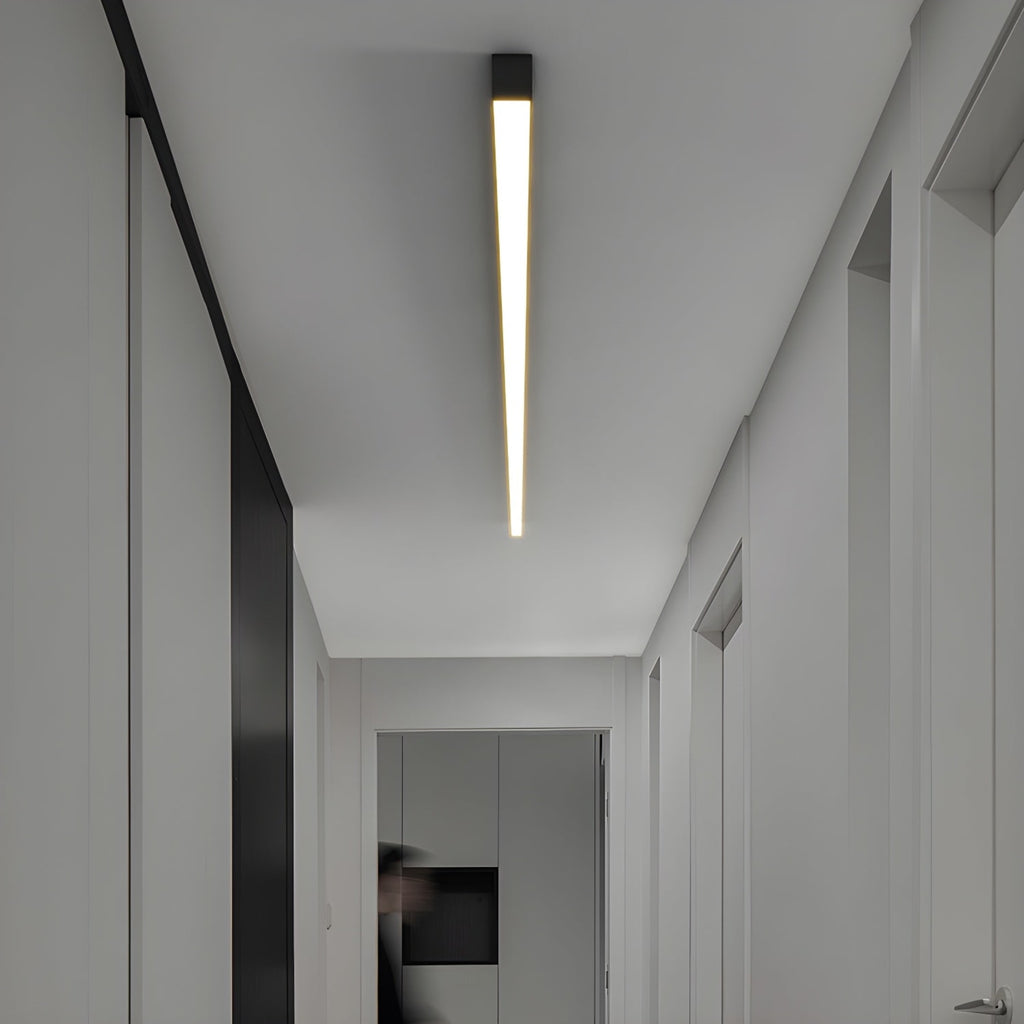 Minimalist Linear Metal Ceiling Light for Living Room — Ashbury Home & Living