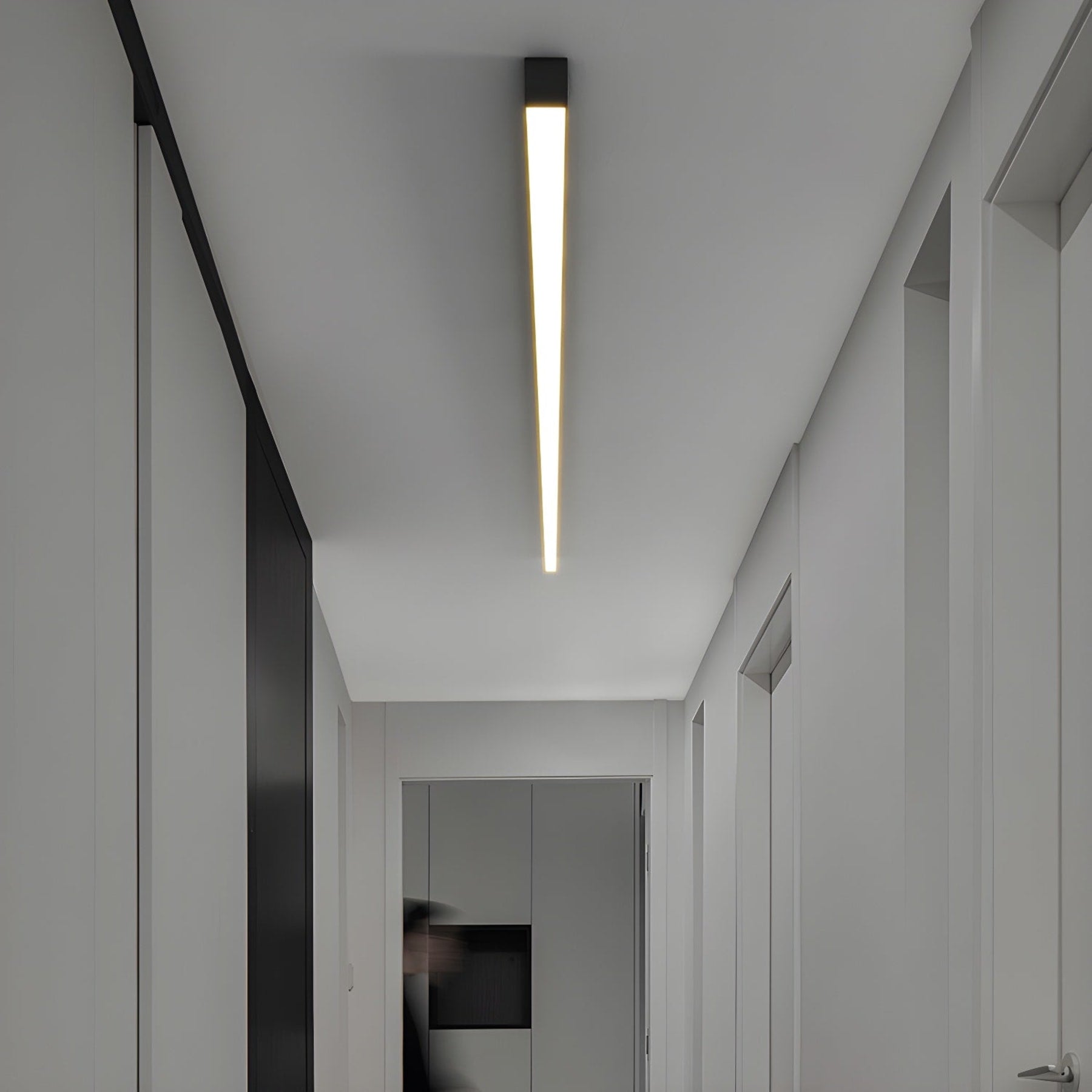 Minimalist Linear Metal Ceiling Light for Living Room — Ashbury Home & Living