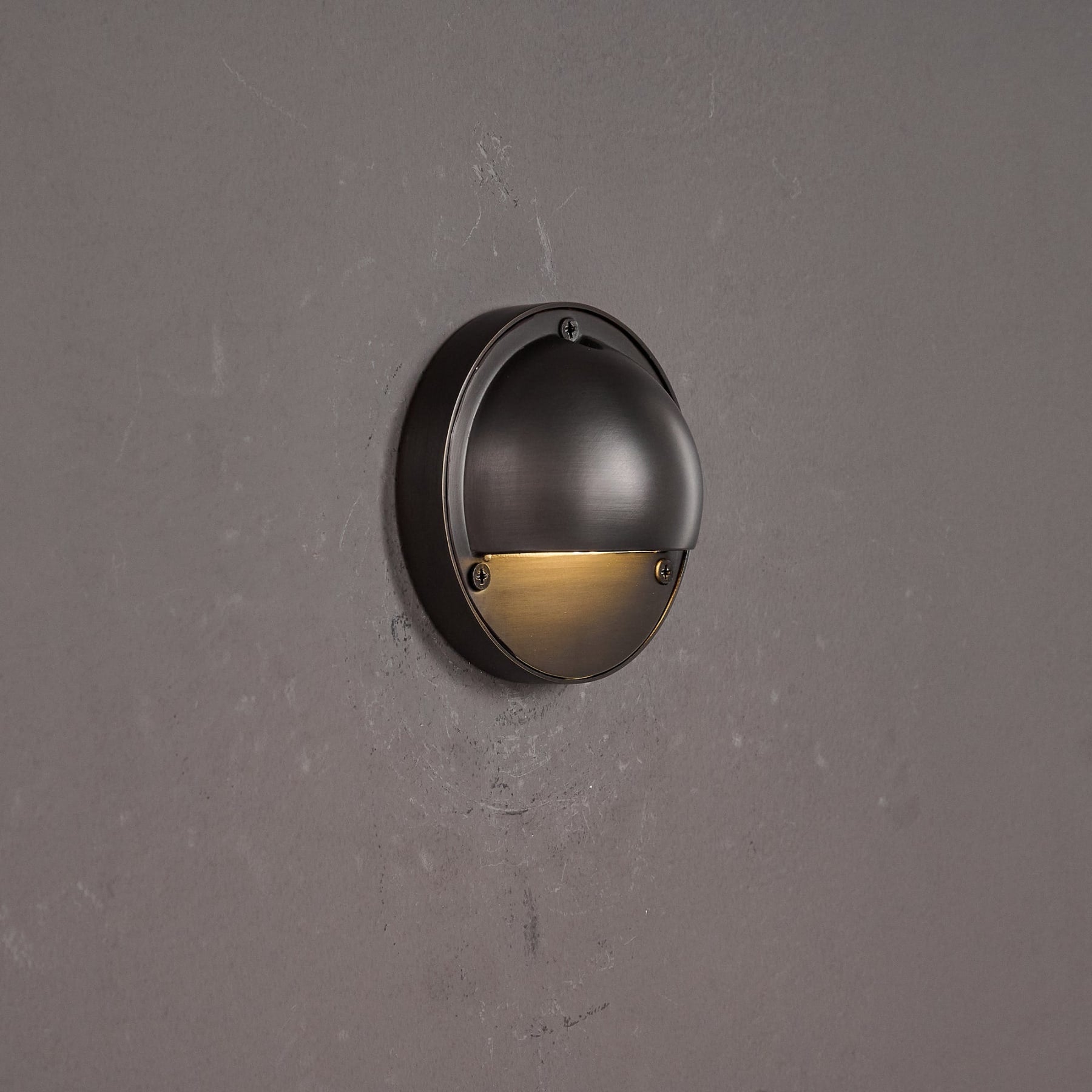 Contemporary Copper Wall Light With Dimmable Tri-Colour Glow — Ashbury Home & Living