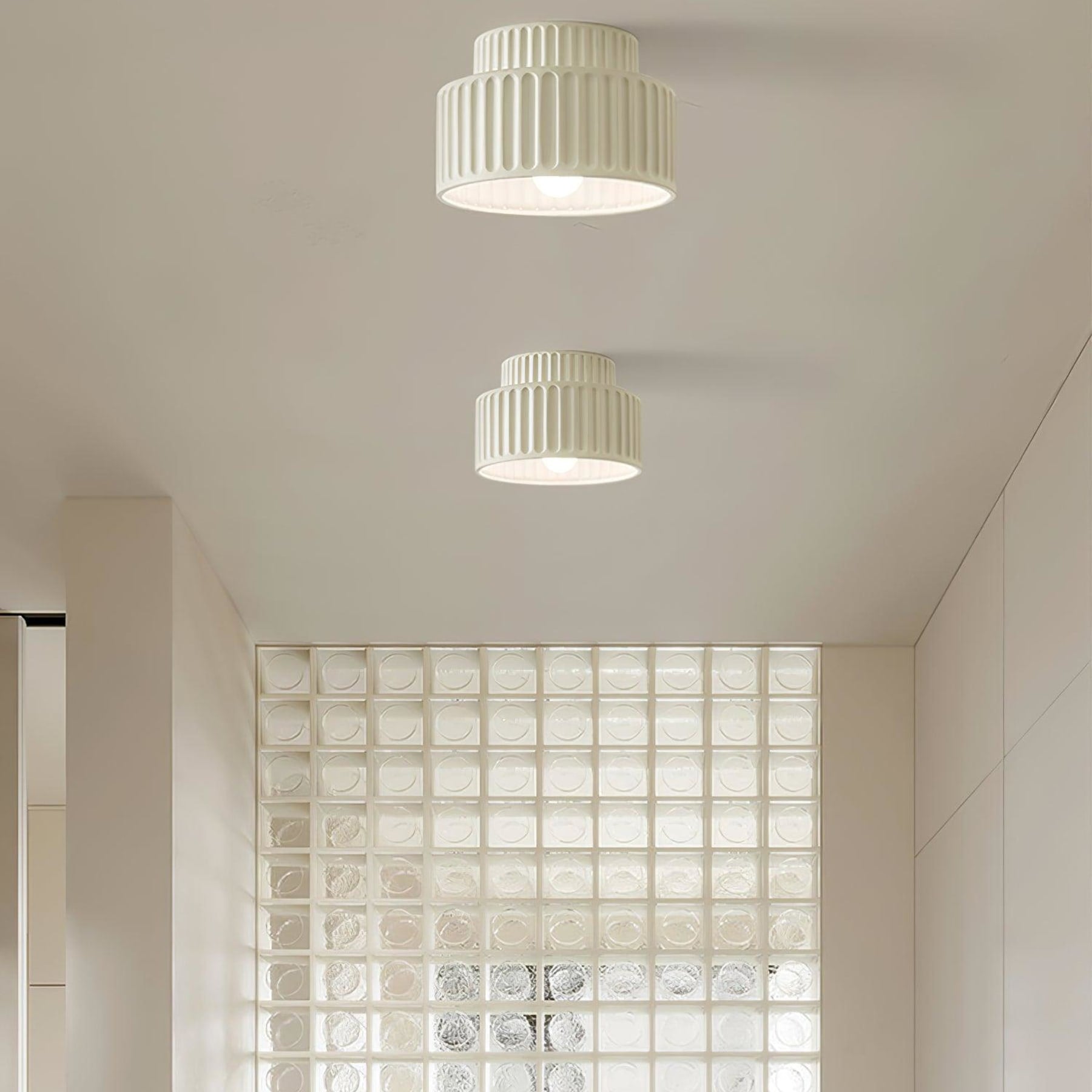 Modern Semi-Flush Ceiling Light for Living Room and Bedroom — Ashbury Home & Living