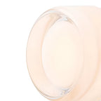Modern Glass Wall Light With Adjustable LED Glow — Ashbury Home & Living