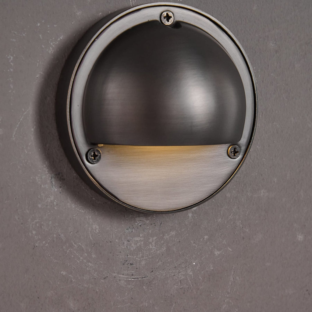 Contemporary Copper Wall Light With Dimmable Tri-Colour Glow — Ashbury Home & Living