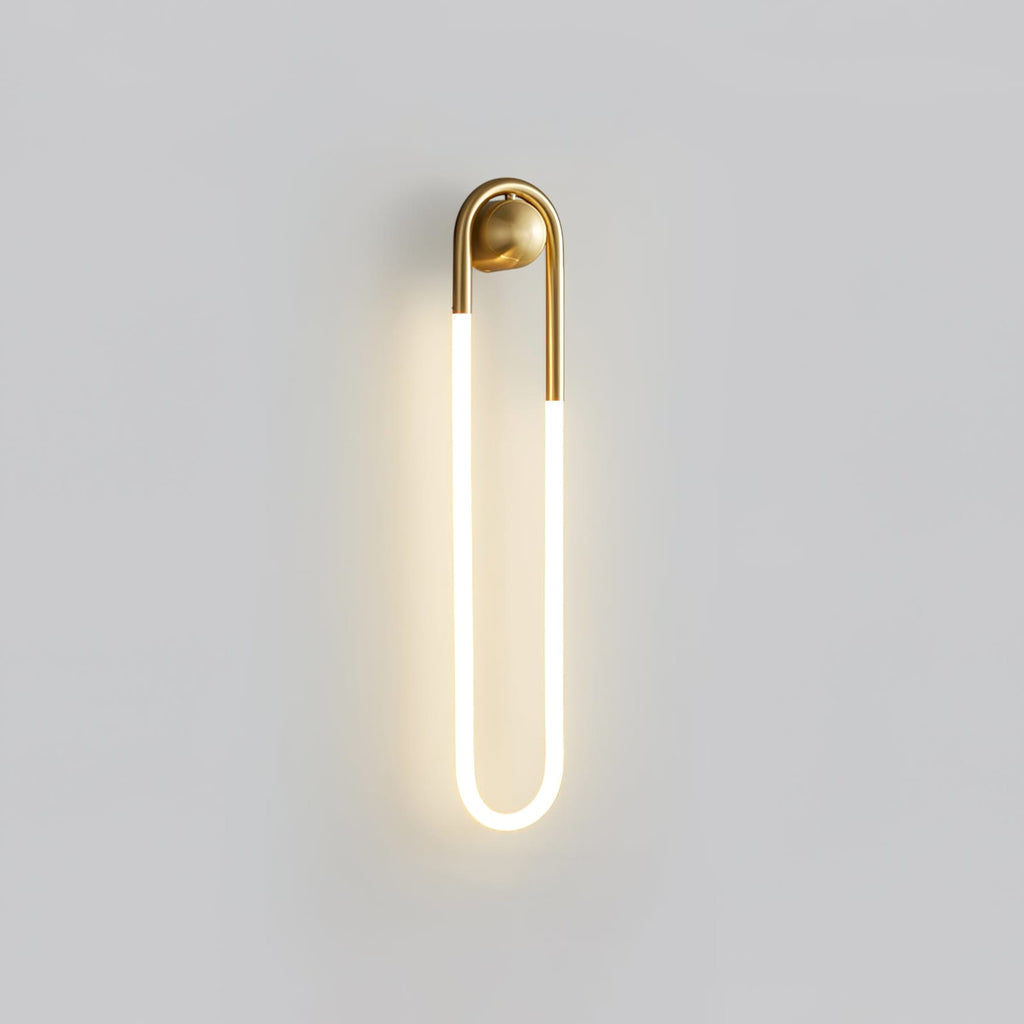 Minimalist Metal Wall Light for Living Room and Bedroom in L14 x W9.9 x H74.9 cm (L5.5" x W3.9" x H29.5") — Ashbury Home & Living