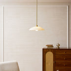 Modern Marble and Copper Pendant Light for Dining Room — Ashbury Home & Living