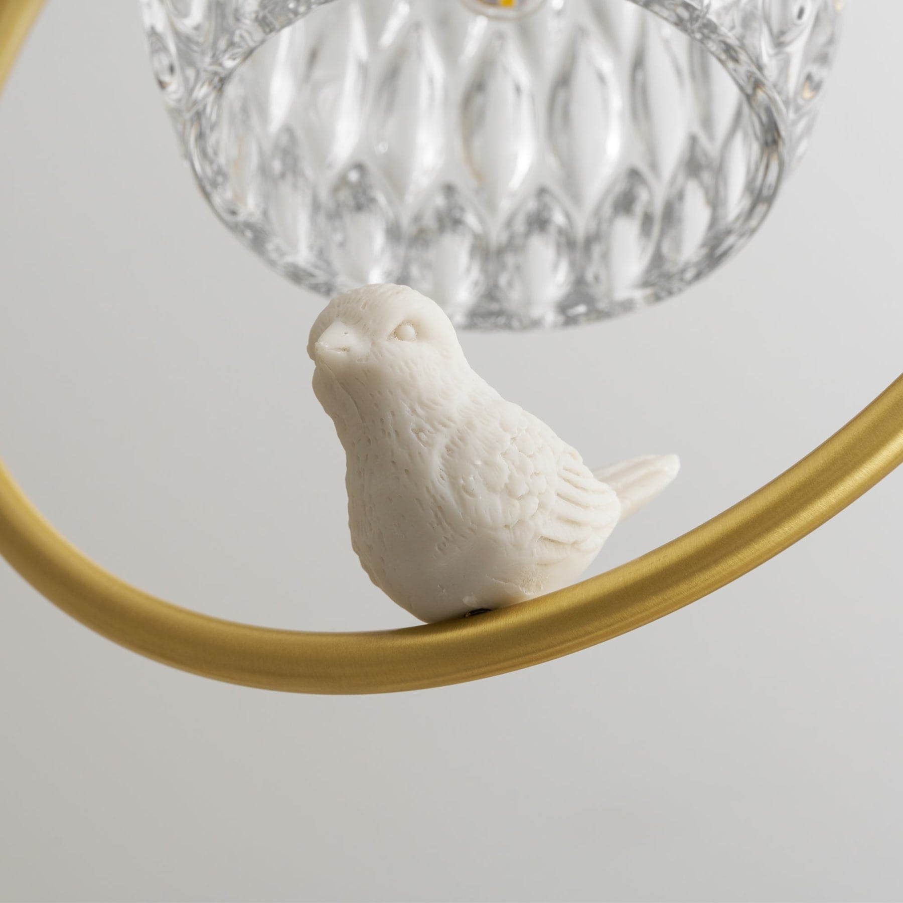 Contemporary Solid Brass Flush Mount Ceiling Light — Ashbury Home & Living