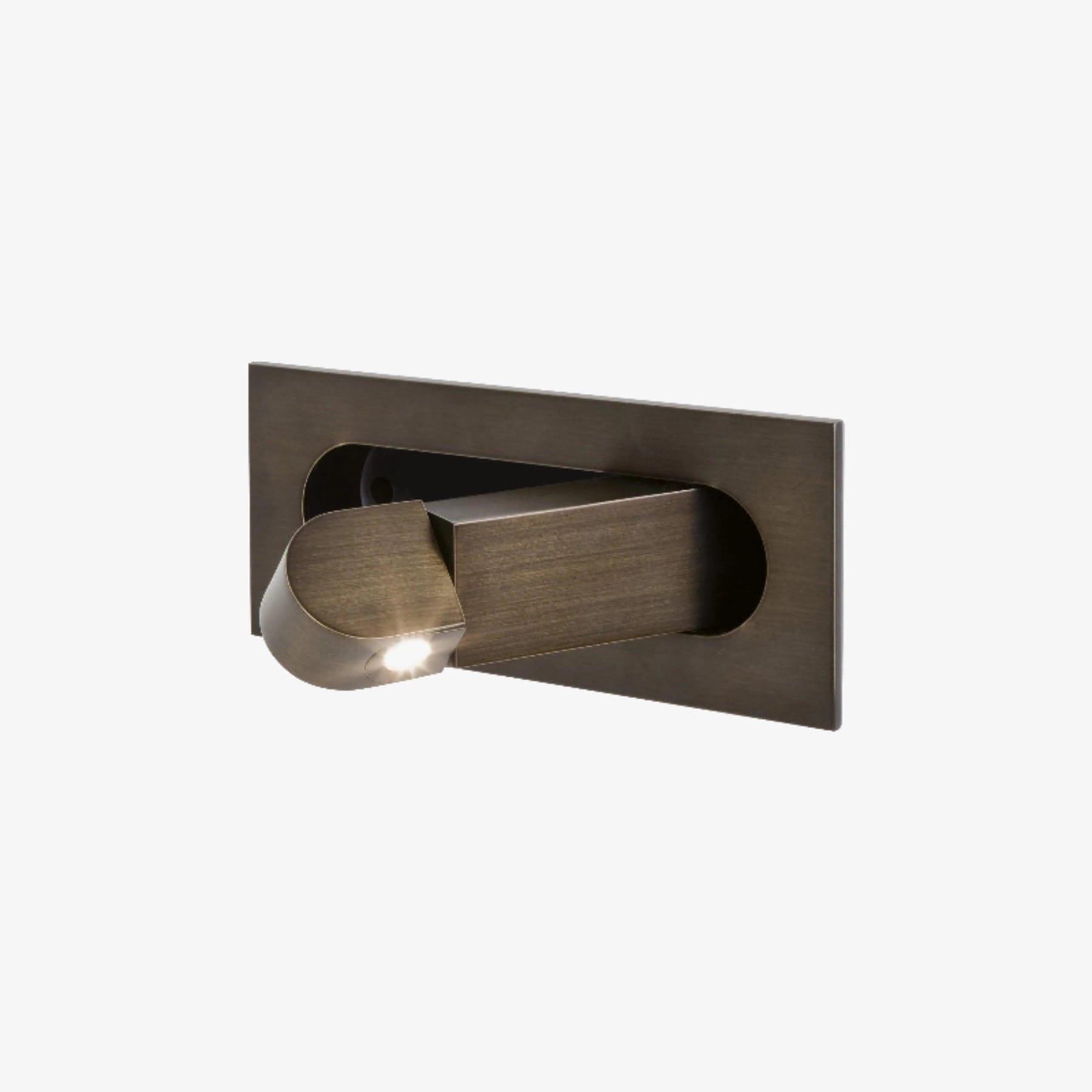 Modern Aluminium Wall Light for Bedroom and Living Room in Bronze — Ashbury Home & Living