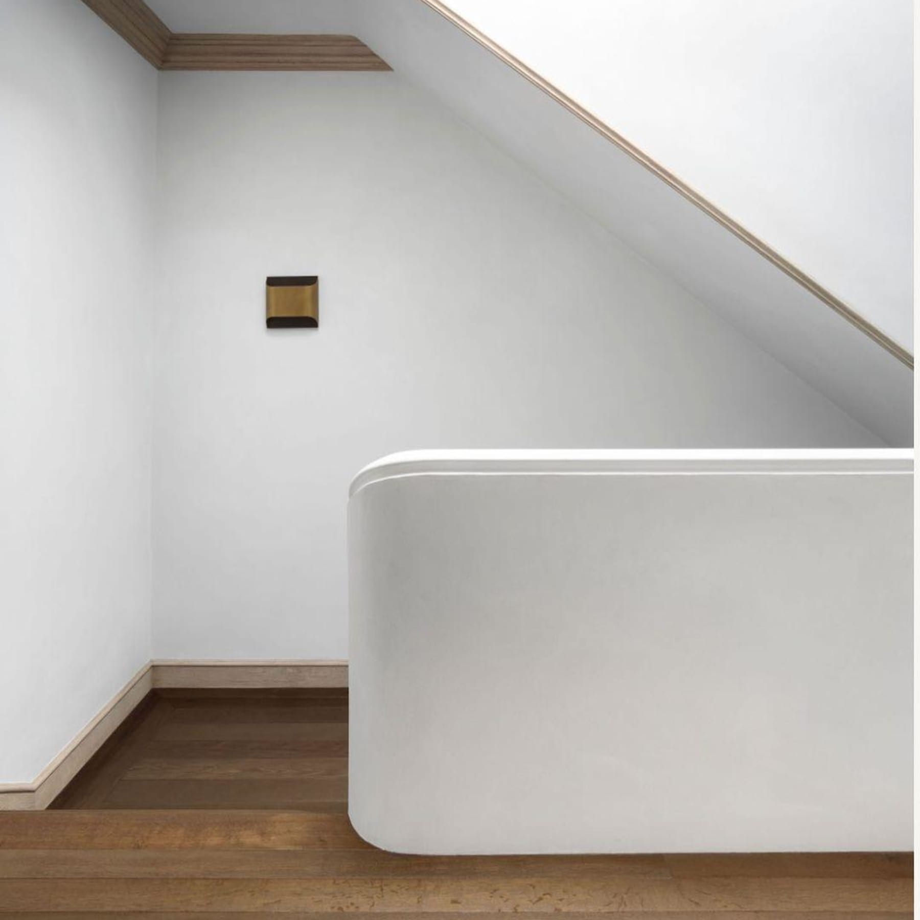 Modern Brass Wall Light With Warm LED Glow for Living Room — Ashbury Home & Living