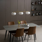 Modern Glass Pendant Light With Tri-Colour LED Glow — Ashbury Home & Living