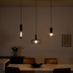 Industrial Concrete Pendant Light With Warm LED Glow — Ashbury Home & Living