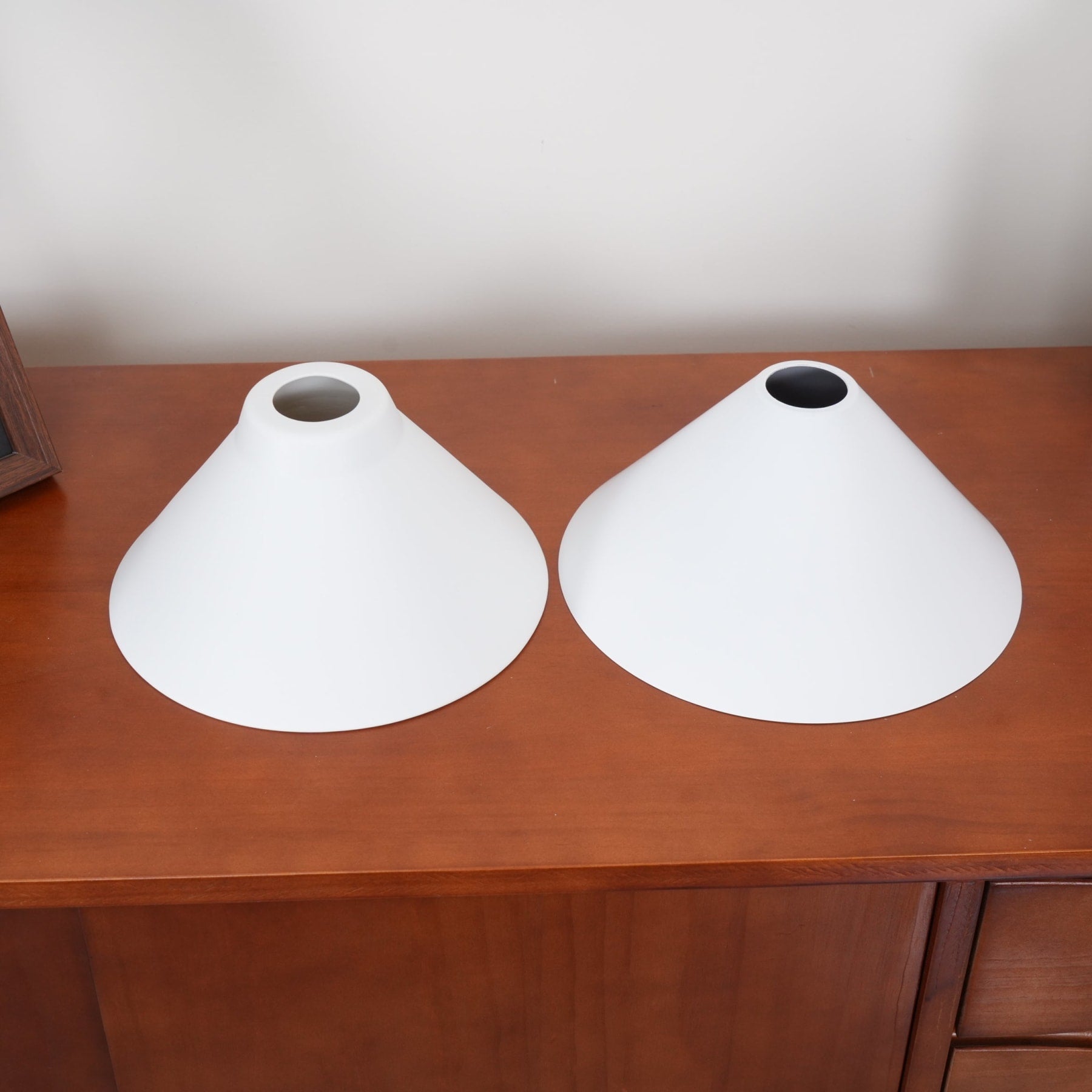 Modern Brass Pendant Light With Ceramic Shades for Dining Room — Ashbury Home & Living