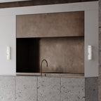 Modern Marble Wall Light With Warm LED Glow for Living Room — Ashbury Home & Living