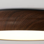 Scandinavian Wood Flush Mount Ceiling Light for Living Room — Ashbury Home & Living