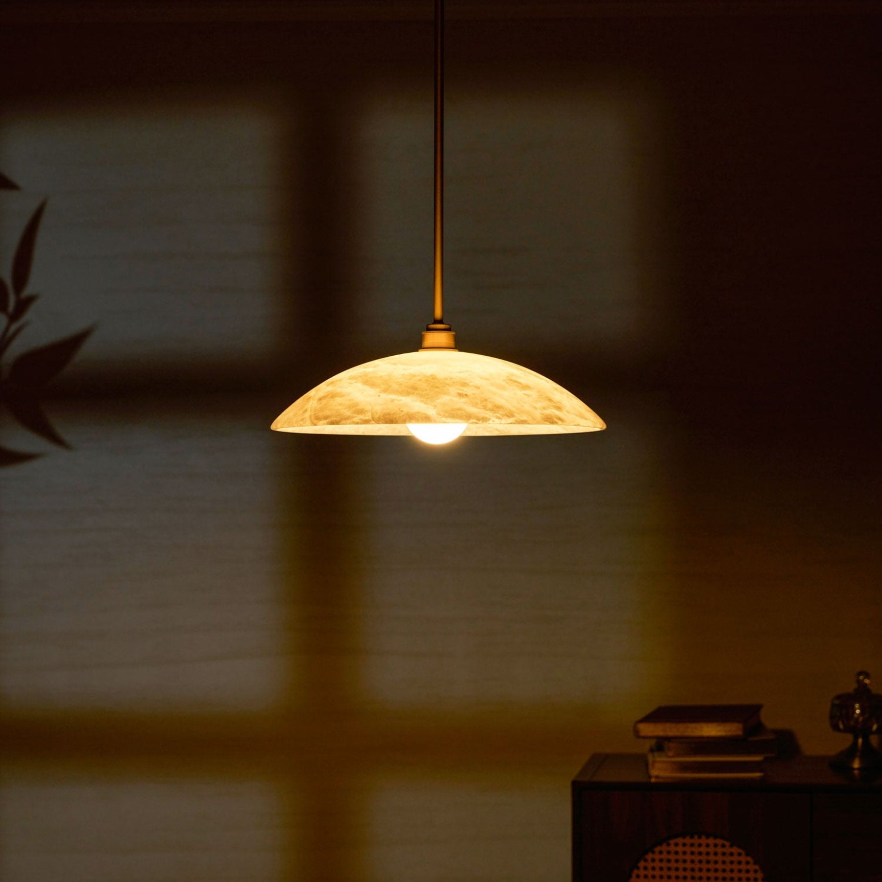 Modern Marble and Copper Pendant Light for Dining Room — Ashbury Home & Living