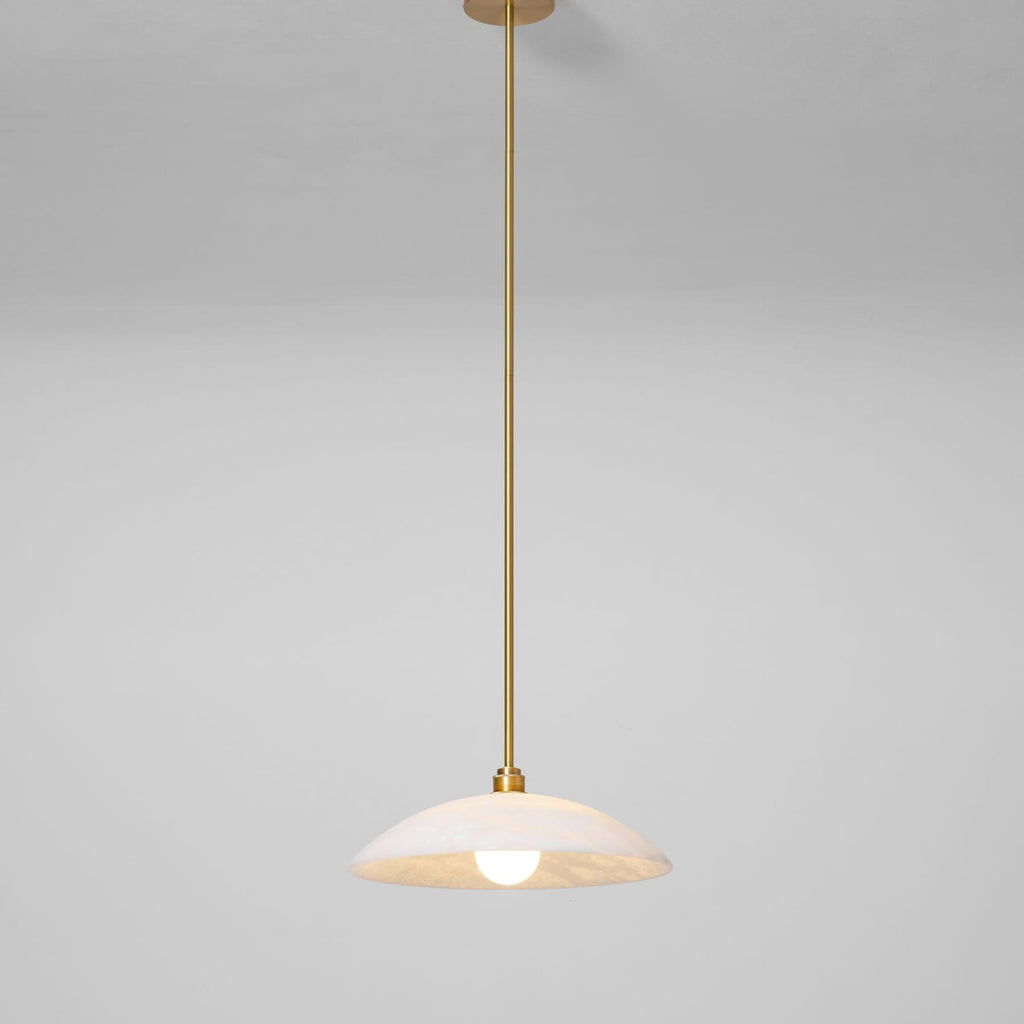 Modern Marble and Copper Pendant Light for Dining Room — Ashbury Home & Living