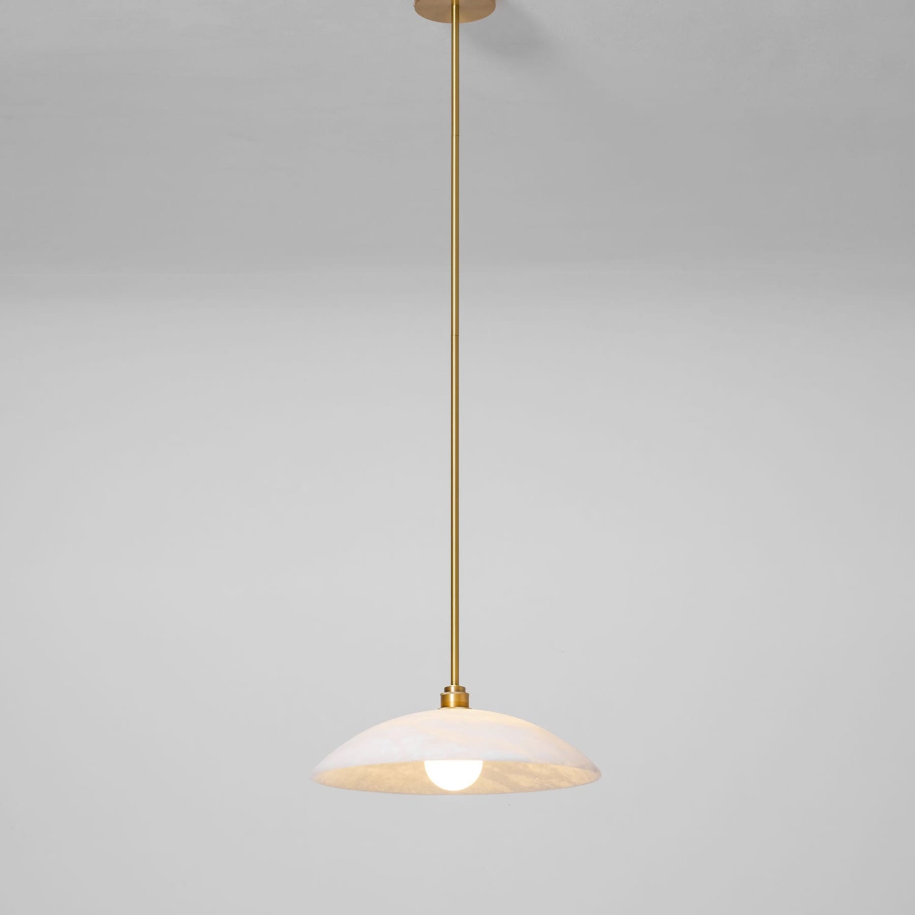 Modern Marble and Copper Pendant Light for Dining Room — Ashbury Home & Living