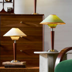 Modern Wood Table Lamp With Fabric Shade for Living Room — Ashbury Home & Living
