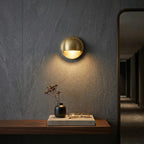 Contemporary Copper Wall Light With Dimmable Tri-Colour Glow — Ashbury Home & Living