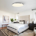 Minimalist Round LED Ceiling Light With Flush Mount Design