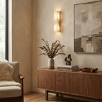 Modern Marble Wall Light With Warm LED Glow for Living Room — Ashbury Home & Living