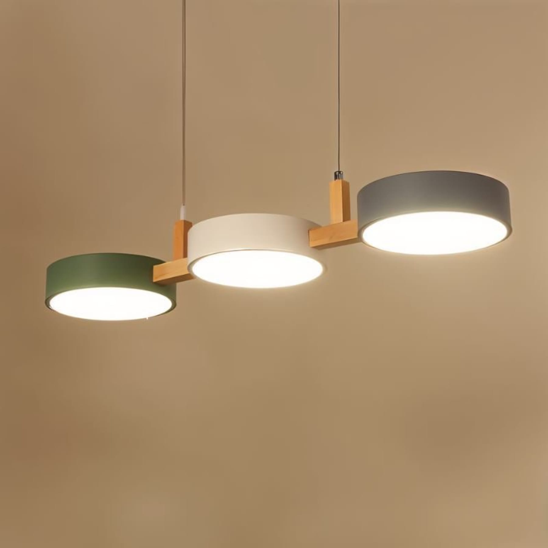 Modern Iron Linear Pendant Light for Dining Room — Ashbury Home & Living