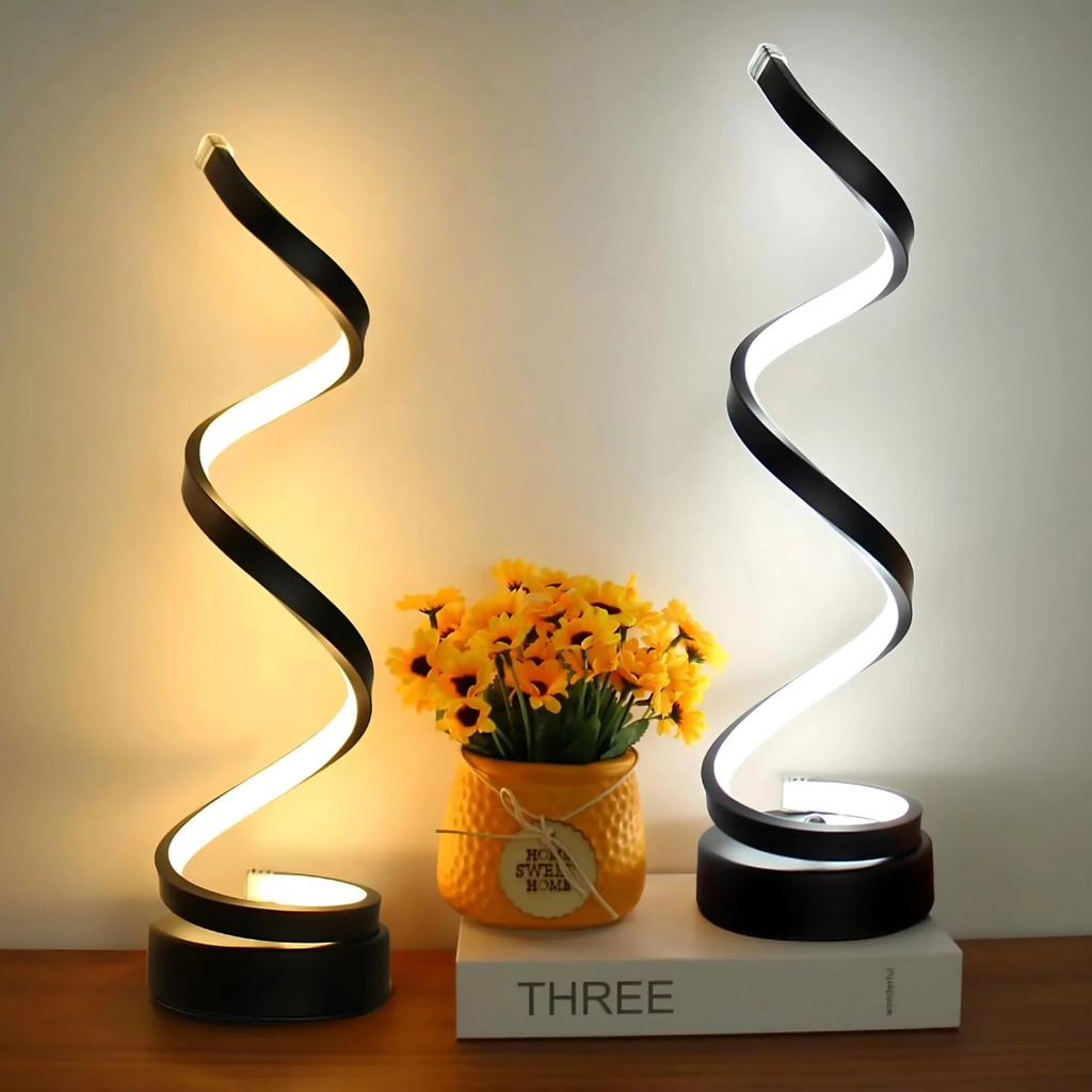 Modern Aluminium Table Lamp With USB Power — Ashbury Home & Living