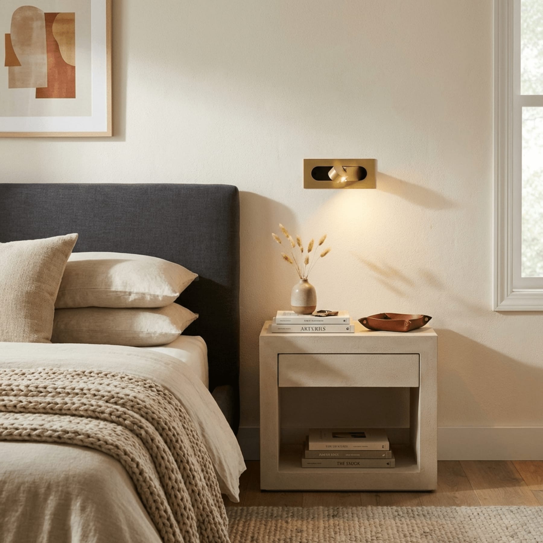 Modern Aluminium Wall Light for Bedroom and Living Room — Ashbury Home & Living