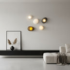 Modern Glass Wall Light With Warm Glass Shades — Ashbury Home & Living