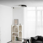 Modern Wood Flush Mount Ceiling Light for Living Room — Ashbury Home & Living