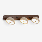 Modern Travertine Wall Light With Warm LED Glow for Living Room — Ashbury Home & Living