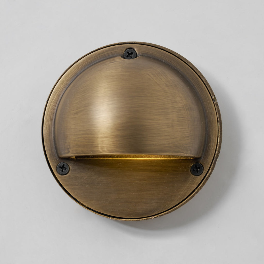Contemporary Copper Wall Light With Dimmable Tri-Colour Glow — Ashbury Home & Living