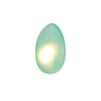 Modern Glass Wall Light With Warm Glass Shades in Green & Gold — Ashbury Home & Living