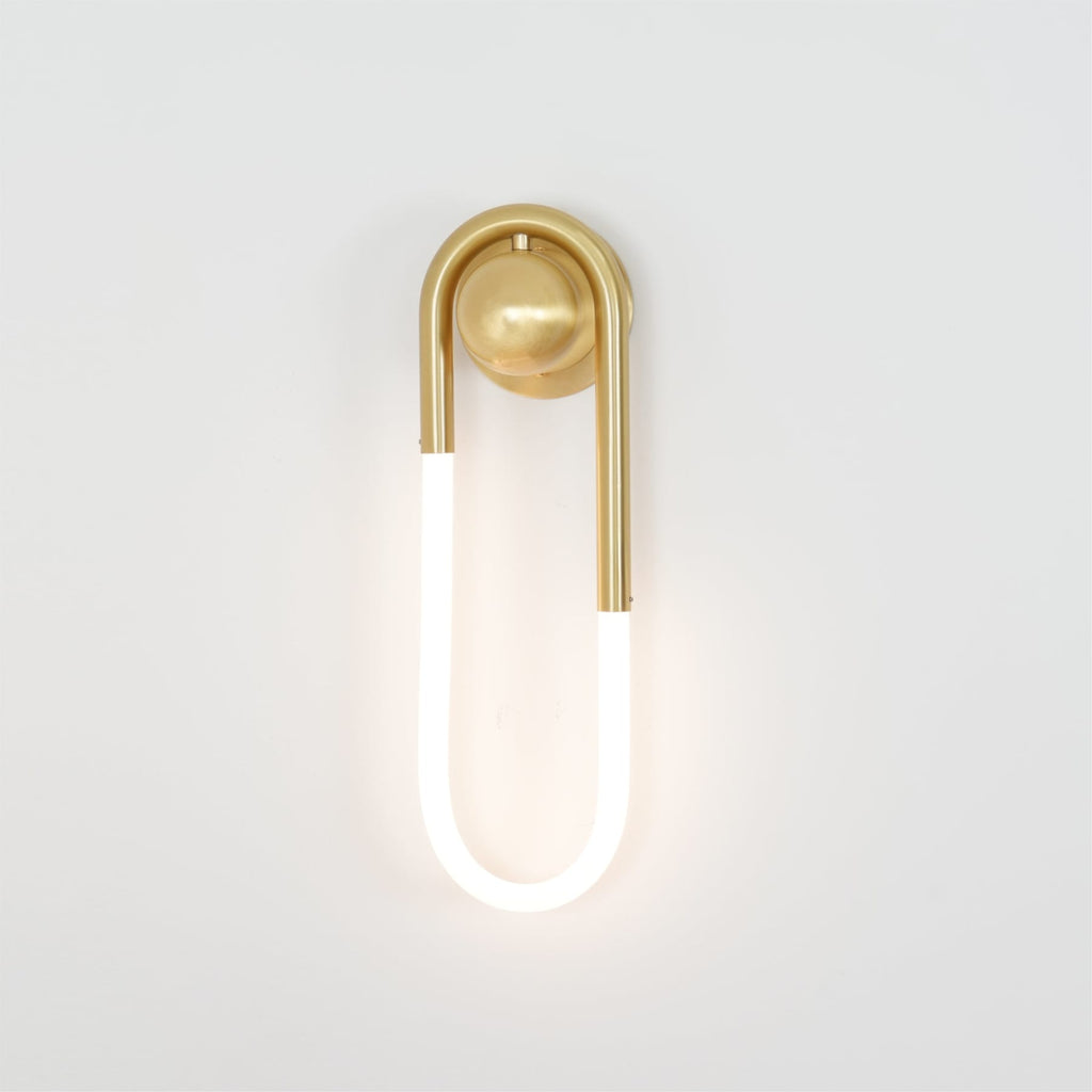 Minimalist Metal Wall Light for Living Room and Bedroom — Ashbury Home & Living