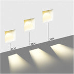 Frameless LED Sensor Wall Light With Perforated Panel Design