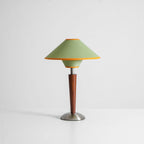Modern Wood Table Lamp With Fabric Shade for Living Room — Ashbury Home & Living