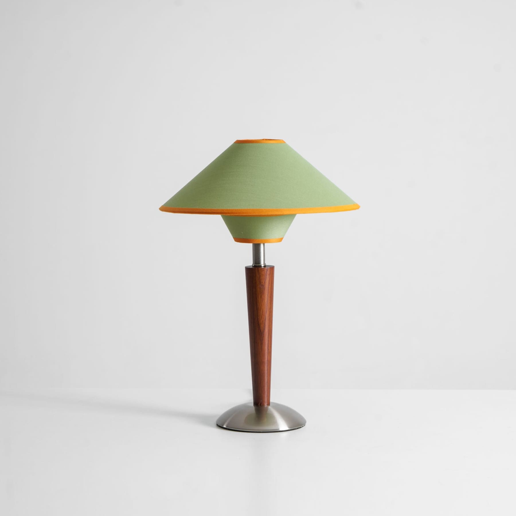 Modern Wood Table Lamp With Fabric Shade for Living Room — Ashbury Home & Living
