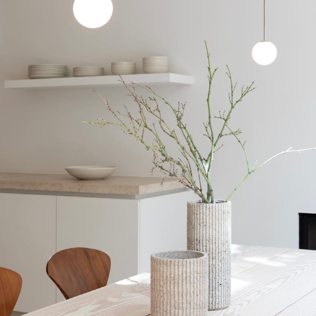 Modern Glass Pendant Light With Integrated LED for Dining Room — Ashbury Home & Living